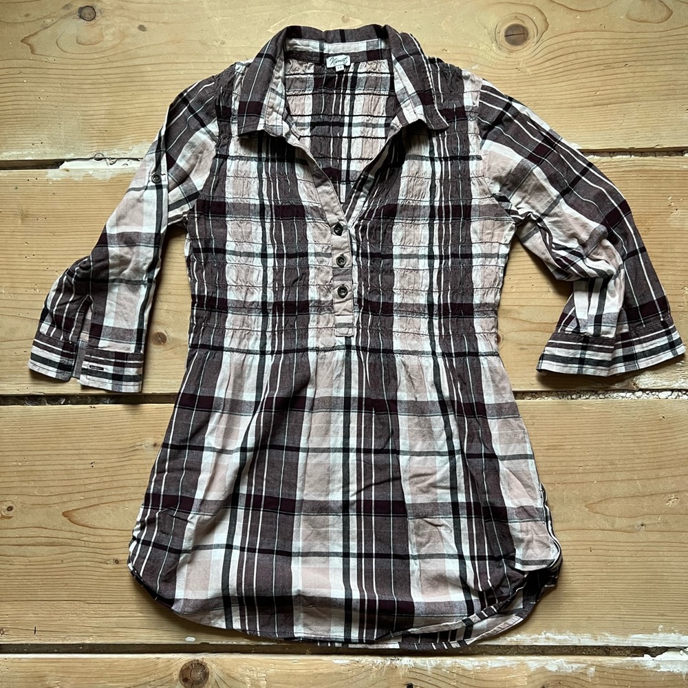 Kismet plaid top